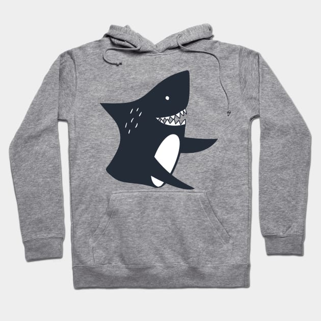 Dangerous Shark Hoodie by JunkyDotCom